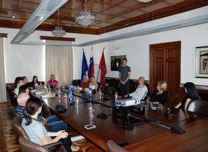 Obisk srednješolcev iz pobratene občine Pardubice, Češka1